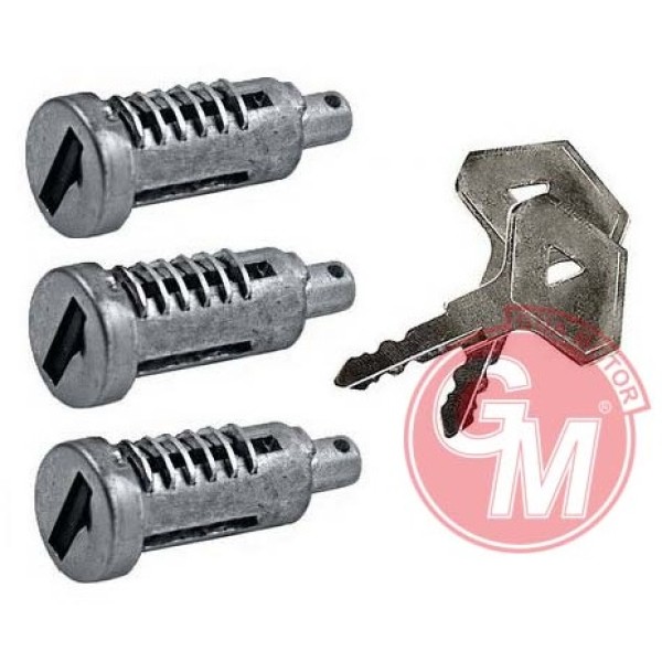 GUA 41629 Kapı Kiliti Şifre Takımı 3 Lü Set Renault Renault 12 Toros 