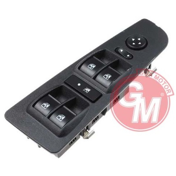 GUA 41696 Cam Açma Anahtarı Dış Dikiz Ayna Kumadası Ön Sol Fiat Linea Çerçeveli