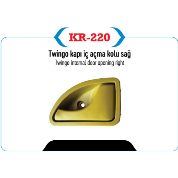 KAYA Plastik KR-220 Kapı Açma Kolu İç Sağ Twingo