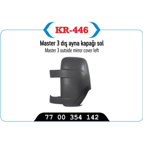 KAYA KR-446 Dış Ayna Kapağı Sol Master 3 