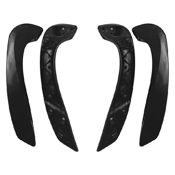 KAYA KR-588 Kapı İç Kolçak Komple Takım R-L Siyah Fluence-Megane 3