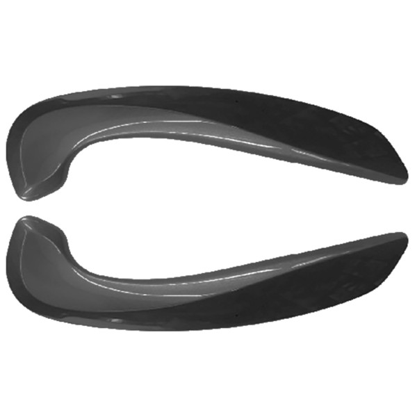 KAYA KR-591 Kapı İç Kolçak Kapak Takım R-L Füme Fluence-Megane 3 