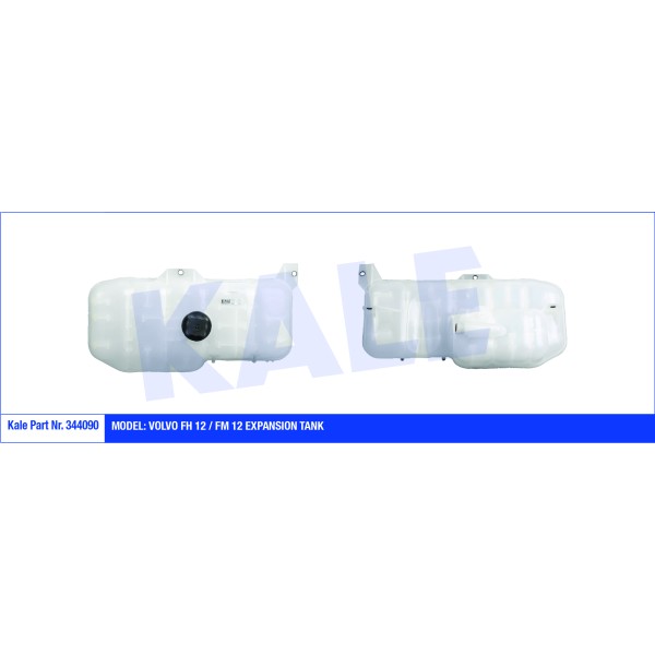 KALE OTO Radyatör 344090 Genleşme Tankı Volvo Fh 12-Fm 12 Kapaklı