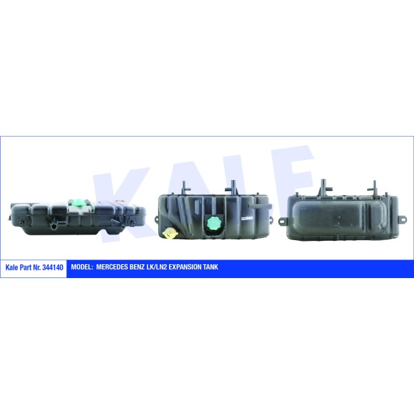 KALE OTO Radyatör 344140 Genleşme Tankı Mercedeslk/Ln2 Kapaklı