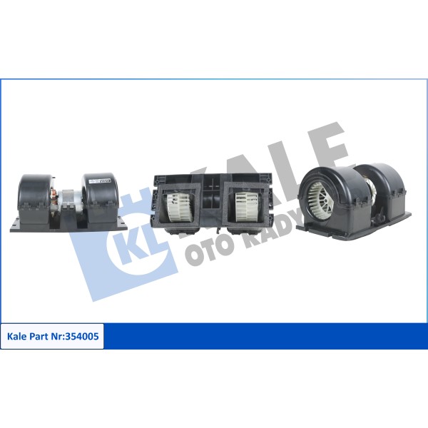 KALE OTO Radyatör 354005 Kalorifer Motoru Daf Lf45-Lf55-Renault Trucks Premium 2-Kerax Blower 