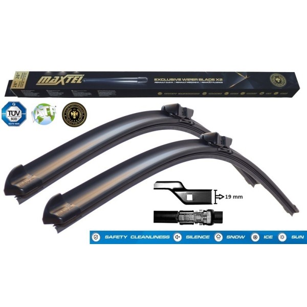 MAXTEL 12134701 Ön Silecek Jeep Renegade 22 20 550Mm-500Mm 14-