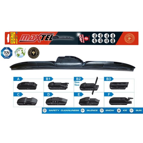 MAXTEL 12401722 Hybrid 8 Aparat 550 Mm 22