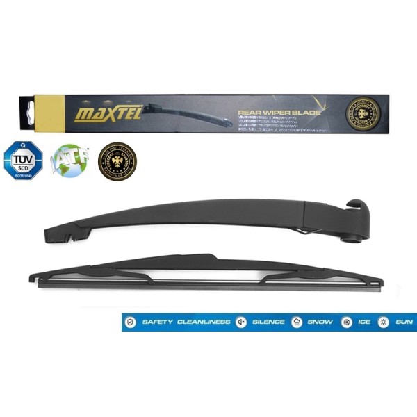 MAXTEL 12602514 Silecek Süpürgesi Arka Kollu Ford Transit Custom 2013- 14 350Mm 