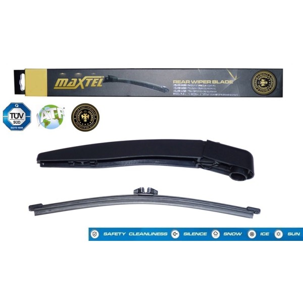 MAXTEL 12602515 Silecek Süpürgesi Arka Kollu Ford Fiesta Mk8 2017- 11 290Mm