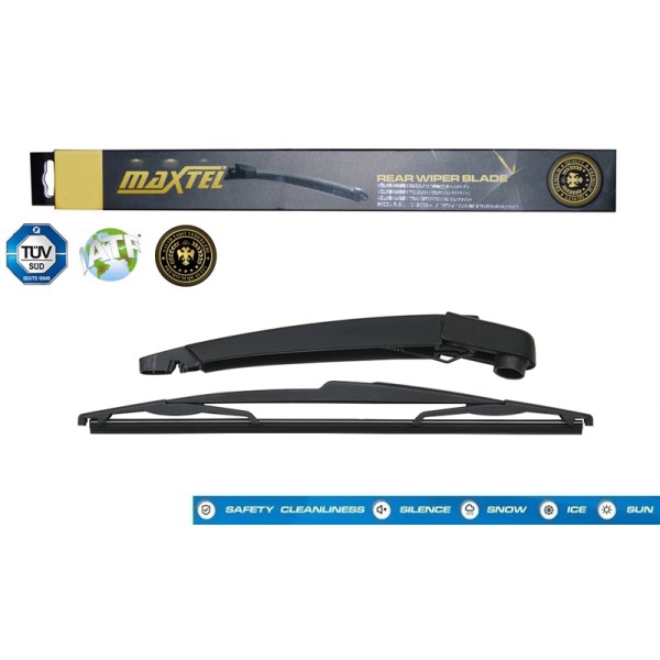 MAXTEL 12604327 Silecek Kolu Arka Ve Süpürgesi CLIO III 07-Â€º 350Mm 