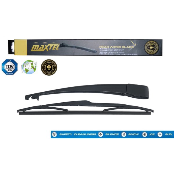 MAXTEL 12604332 Silecek Kolu Arka Ve Süpürgesi CLIO Hb Kangoo Yeni Model 08-Â€º 350Mm 