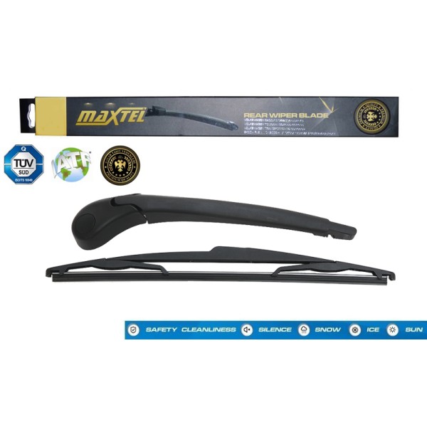 MAXTEL 12604333 Silecek Kolu Arka Ve Süpürgesi CLIO III 05-12- 365Mm