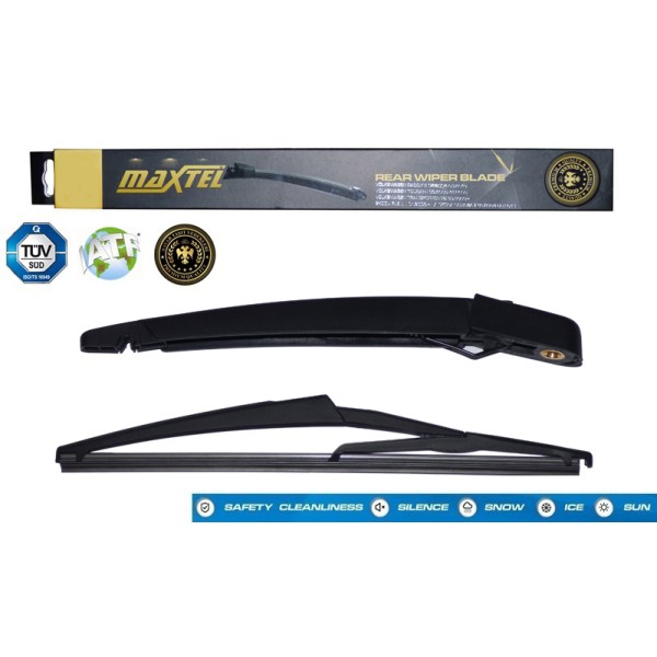 MAXTEL 12604457 Arka Silecek Süpürgesi Ve Kolu CLIO II Bb,Cb,Sb 1998-2009 