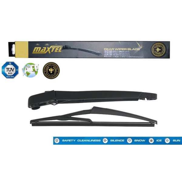 MAXTEL 12605258 Silecek Kolu Arka Ve Süpürgesi Fiat Grande Punto Opel Corsa CLIO Nissan Qashqai 305M 