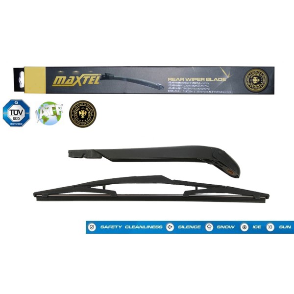 MAXTEL 12605260 Silecek Kolu Arka Ve Süpürgesi Fiat Fiorino Çift Kapı 360Mm 