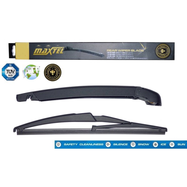 MAXTEL 12605431 Silecek Süpürgesi Arka Kollu Fiat 500L 199 2012 - 12 305Mm 