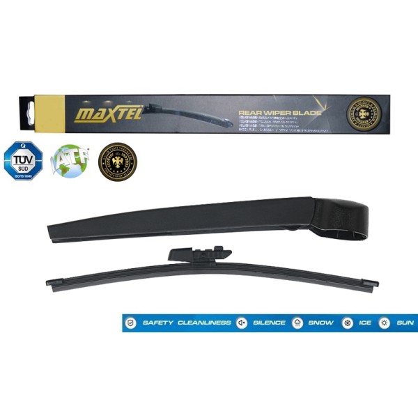 MAXTEL 12606265 Silecek Kolu Arka Ve Süpürgesi Golf VI Seat Leon 08-12- 280Mm