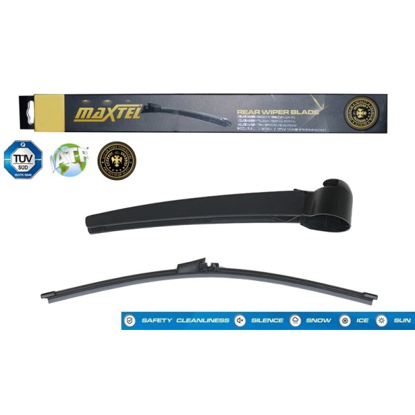 MAXTEL 12606266 Silecek Kolu Arka Ve Süpürgesi Polo V Golf V 03-08- 330Mm 