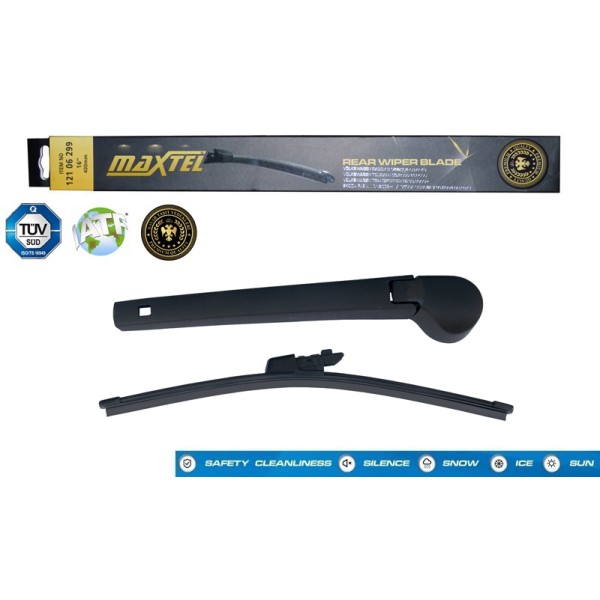 MAXTEL 12606269 Silecek Kolu Arka Ve Süpürgesi Polo V Hatchback 09-Â€º 285Mm
