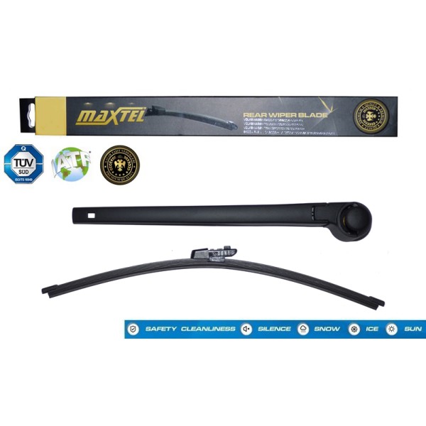 MAXTEL 12606441 Silecek Süpürgesi Arka Kollu Transporter T6 Sf.Sg 2016 - (Fıskiyelı) 16 410Mm 