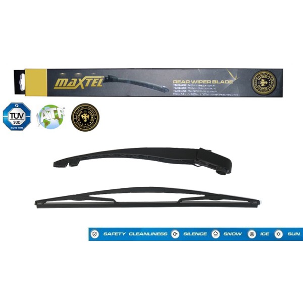 MAXTEL 12607275 Silecek Kolu Arka Ve Süpürgesi Opel Corsa C 00-09- Combo 03-08 410Mm 