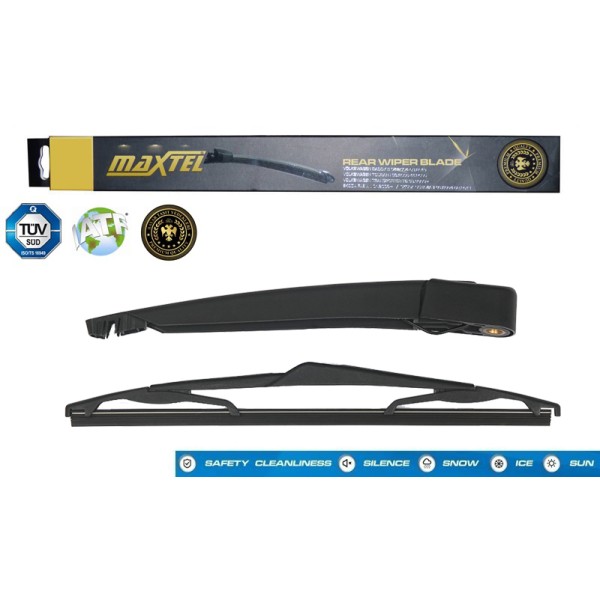 MAXTEL 12607276 Silecek Kolu Arka Ve Süpürgesi Opel Astra H Hb 04- Chevrolet Cruze Hb 305Mm 