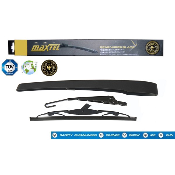 MAXTEL 12607281 Silecek Kolu Arka Ve Süpürgesi Opel Mokka Mk1 14-Â€º 240Mm 