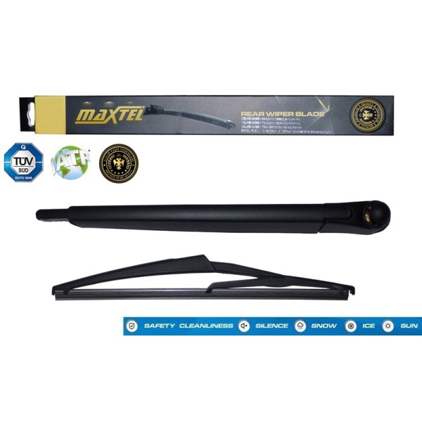 MAXTEL 12608467 Silecek Süpürgesi Arka Kollu Mercedes A-Class W169 2004-2012 (Fıskiye) 12 305Mm 