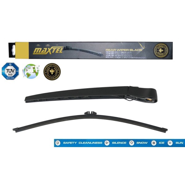 MAXTEL 12609270 Silecek Kolu Arka Ve Süpürgesi Bmw X5 E70 06-13- 390Mm