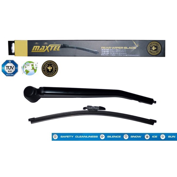 MAXTEL 12609447 Silecek Süpürgesi Arka Kollu X1 E84 2009-2015 (Fıskiyelı) 11 292Mm 