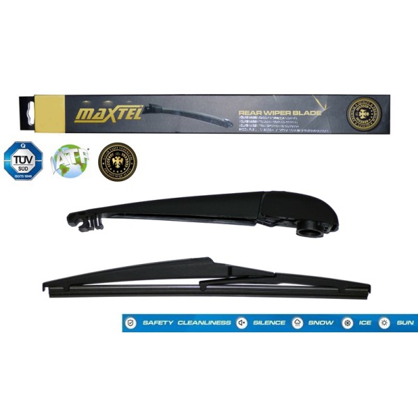 MAXTEL 12610369 Silecek Süpürgesi Arka Kollu Verso 2009 - 12 305Mm 