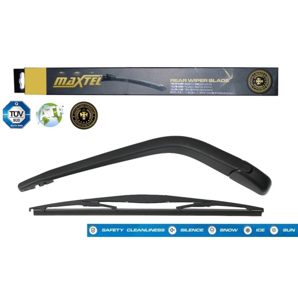 MAXTEL 12612206 Silecek Kolu Arka Ve Süpürgesi Honda Fıt Jazz 01-08- 350Mm