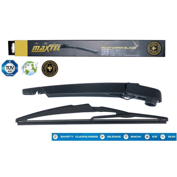 MAXTEL 12613249 Silecek Kolu Arka Ve Süpürgesi Citroen C4 Mk2 10-Â€º 295Mm