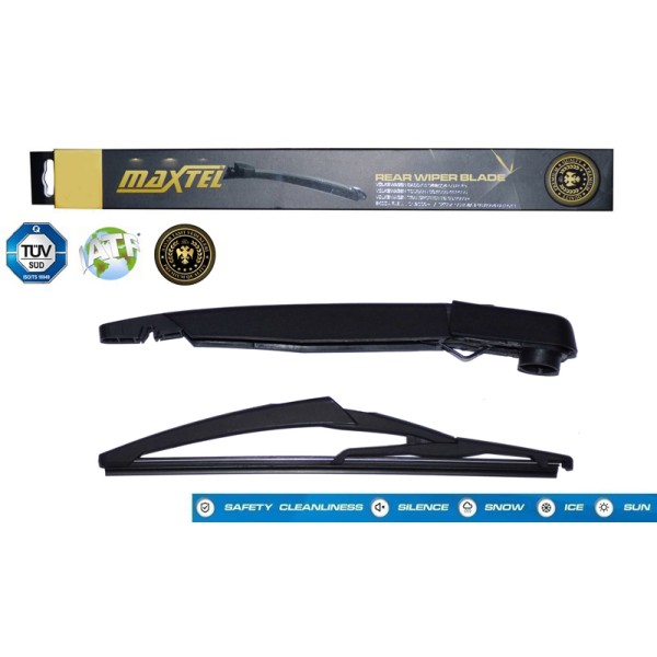 MAXTEL 12613421 Silecek Süpürgesi Arka Kollu Citroen C4 Cactus E3 2014 - 9 242Mm 