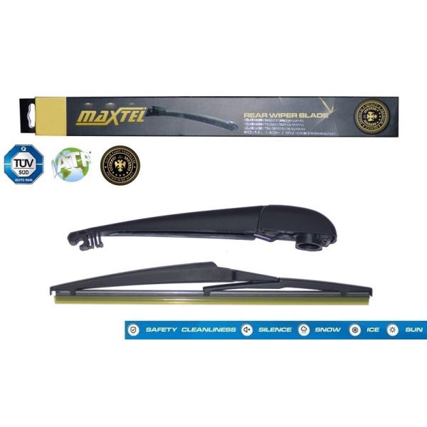 MAXTEL 12613568 Silecek Süpürgesi Arka Kollu Citroen C1 II 2014 12 305Mm 