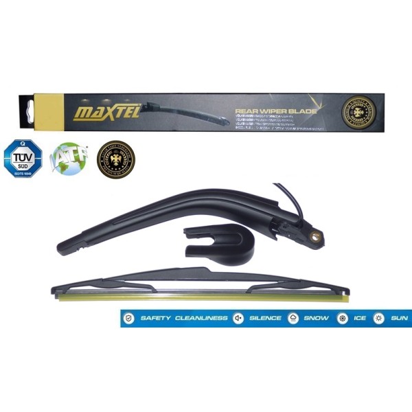 MAXTEL 12613572 Silecek Süpürgesi Arka Kollu Citroen Jumpy 2007 14 350Mm 