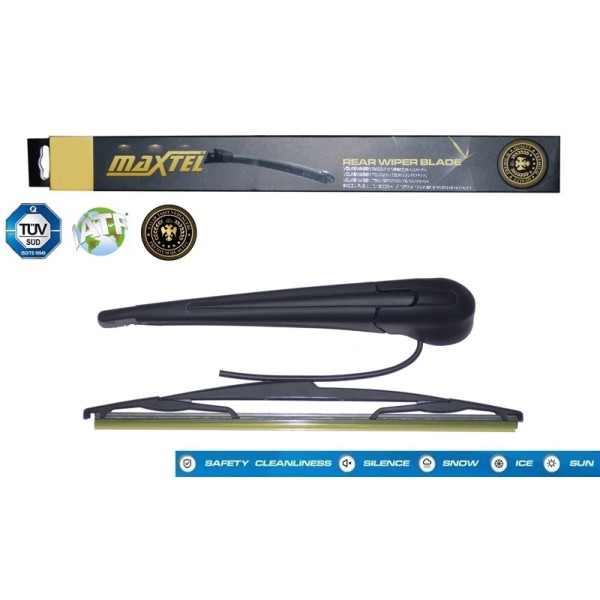 MAXTEL 12613575 Silecek Süpürgesi Arka Kollu Citroen C8 2002-2014 14 350Mm 