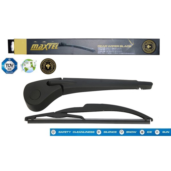 MAXTEL 12615360 Silecek Kolu Arka Ve Süpürgesi Dacia Dokker 12-Â€º 260Mm