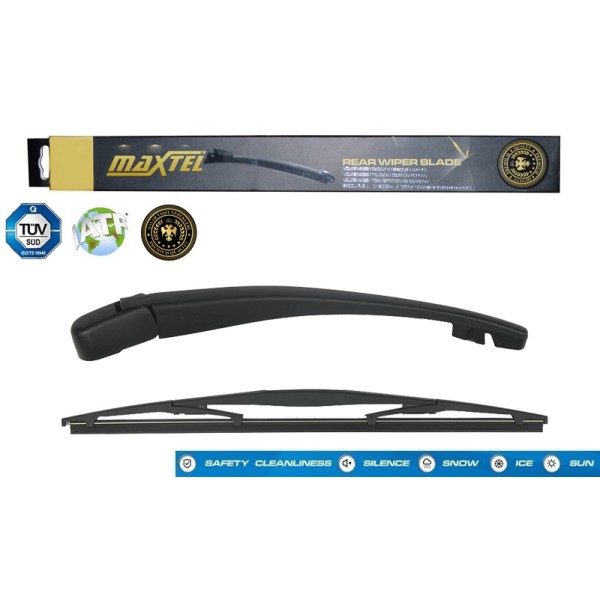 MAXTEL 12617214 Silecek Kolu Arka Ve Süpürgesi Nissan X-Traıl 07-13- 350Mm