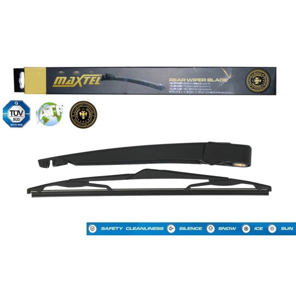 MAXTEL 12617216 Silecek Kolu Arka Ve Süpürgesi Nissan Qashqai - 2 I J10. Jj10 06-13- 305Mm