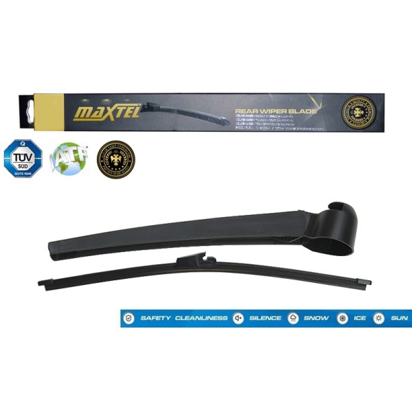 MAXTEL 12620344 Silecek Kolu Arka Ve Süpürgesi Skoda Fabia 06-13- 325Mm 