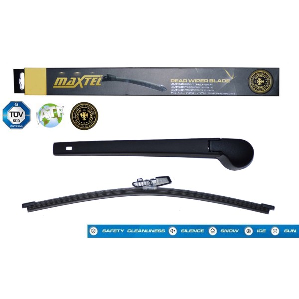 MAXTEL 12620495 Silecek Süpürgesi Arka Kollu Skoda Karoq Ns7 2017- 13 340Mm 