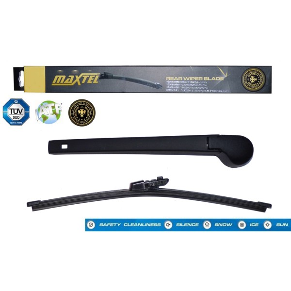 MAXTEL 12620496 Silecek Süpürgesi Arka Kollu Skoda Octavia 2017- 13 325Mm 