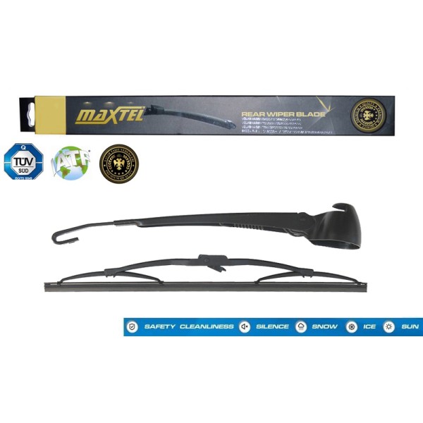 MAXTEL 12622353 Silecek Kolu Arka Ve Süpürgesi Seat Ibiza Mk3 93-07- 350Mm