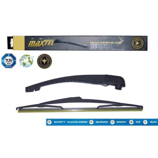 MAXTEL 12624588 Silecek Süpürgesi Arka Kollu Volvo C30 2012 16 400Mm 