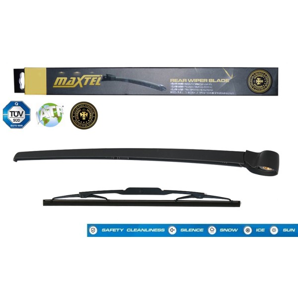 MAXTEL 12631339 Silecek Kolu Arka Ve Süpürgesi Audi A3 03-13- 330Mm 