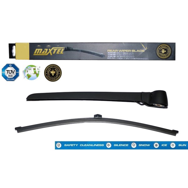 MAXTEL 12631340 Silecek Kolu Arka Ve Süpürgesi Audi Q7 15-Â€º 390Mm 