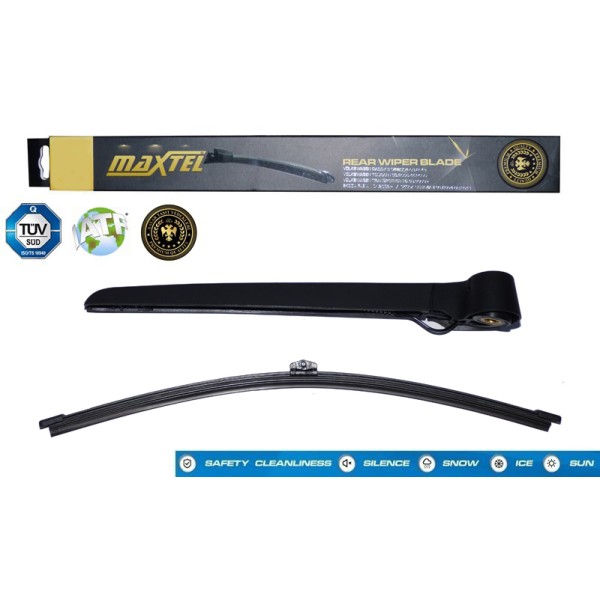 MAXTEL 12631474 Silecek Süpürgesi Arka Kollu Audi A1 2010- 14 350Mm