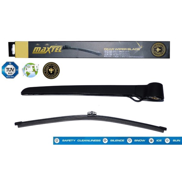 MAXTEL 12631501 Silecek Süpürgesi Arka Kollu Audi Q3 8Ub 2011- 16 405Mm 