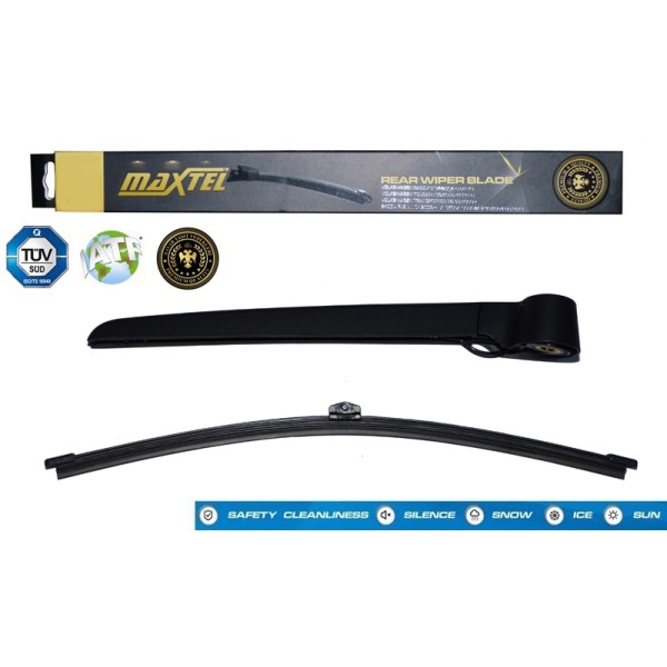 MAXTEL 12631502 Silecek Süpürgesi Arka Kollu Audi A3 8V1 2013- 14 350Mm